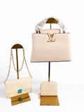 Set de carteras beige