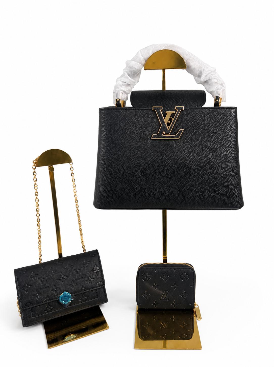 Set de carteras negro