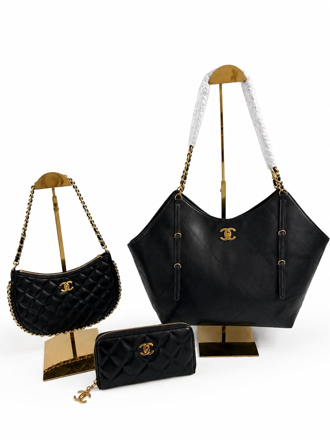 Set de carteras negro
