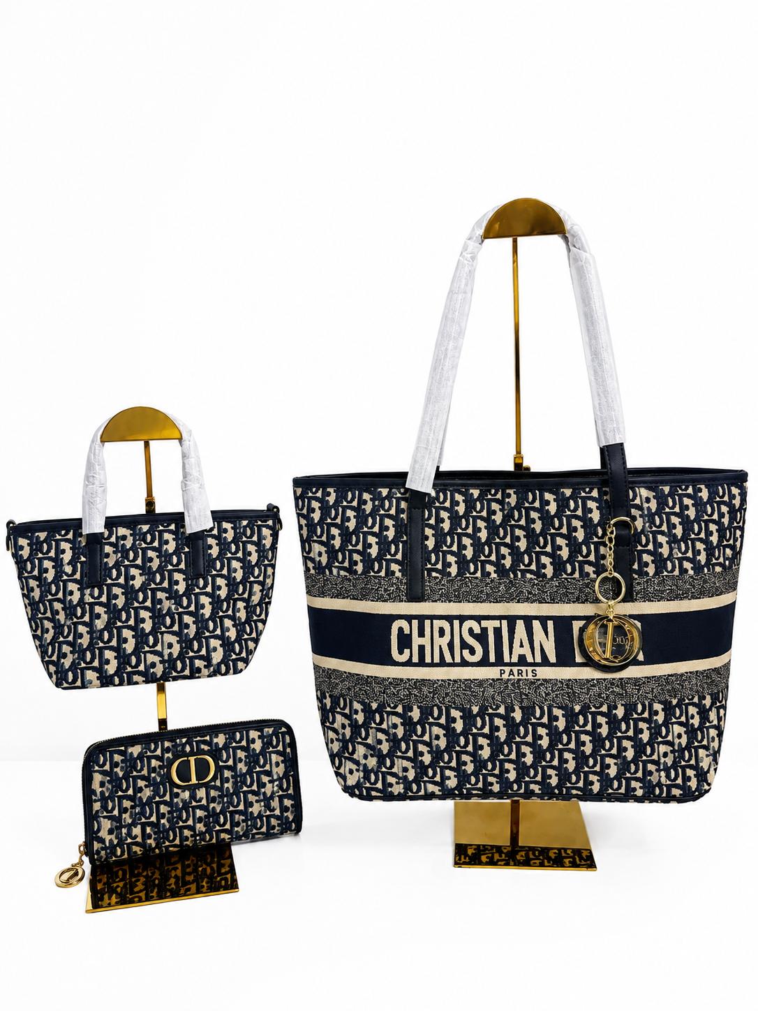 Set de carteras azul marino